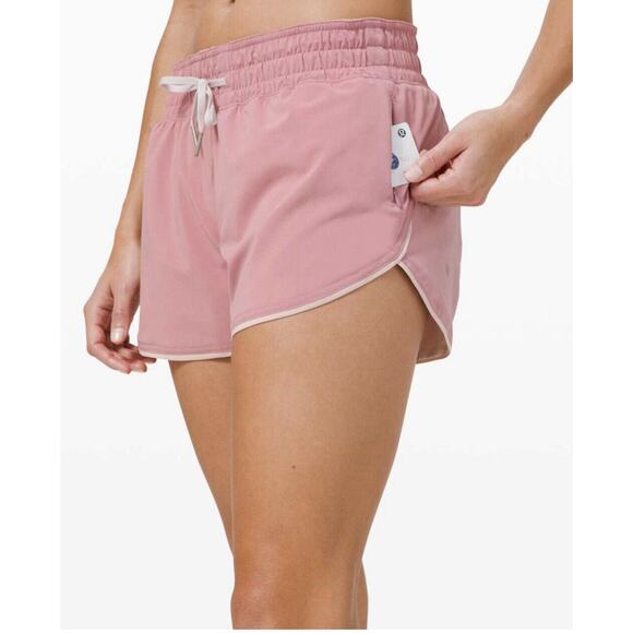 Lululemon Choose a Side Reversible Shorts Womens Size 8 Pink Taupe / Bliss 3 In. - Picture 2 of 16